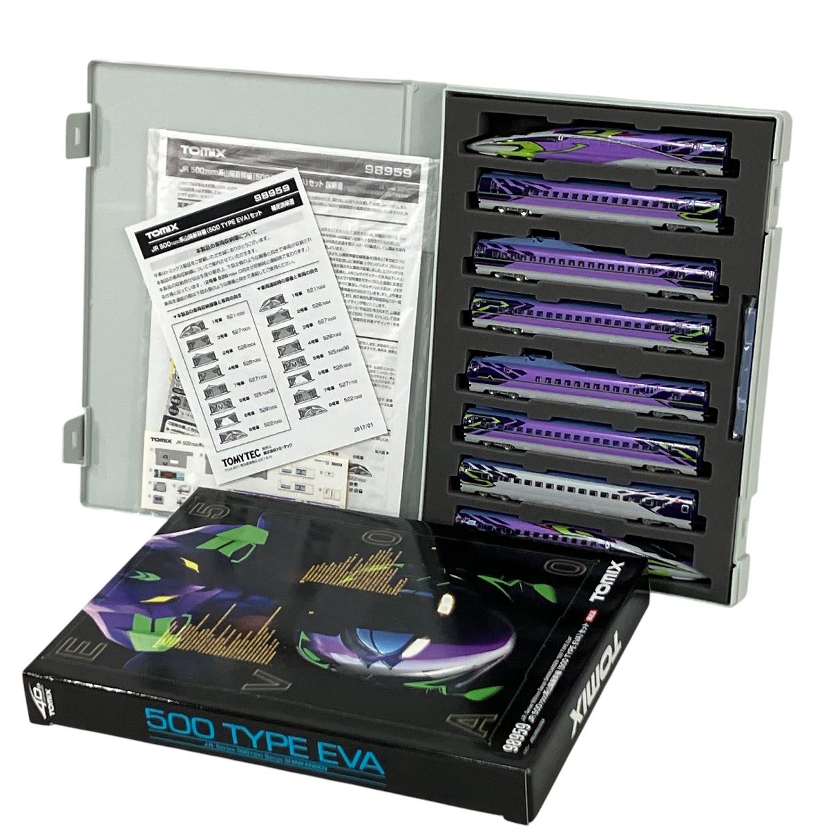 美品 TOMIX 98959 JR 500系7000番台 山陽新幹線 500 TYPE EVA 8