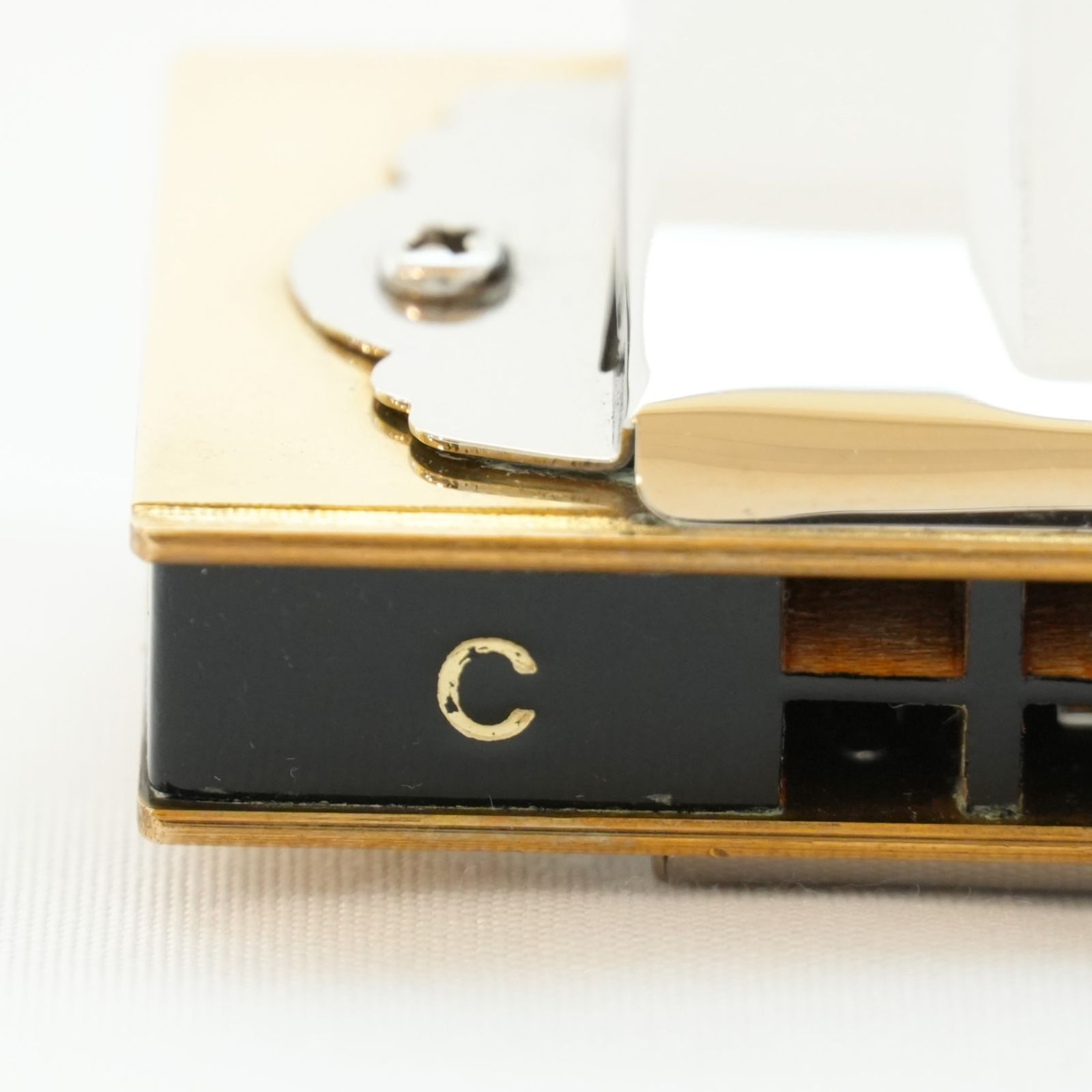 KO]TOMBO BAND DELUXE ハーモニカ C調 ケースA 箱違い No.1521