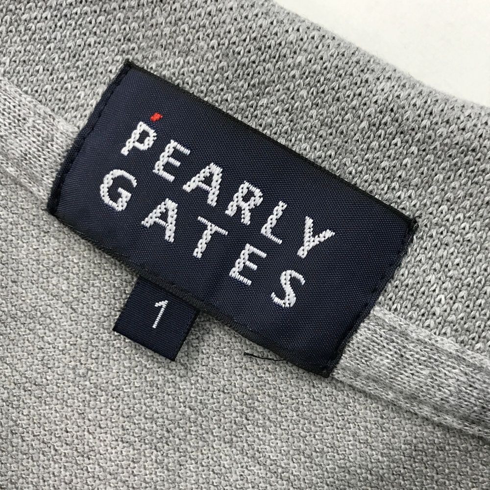 サイズ：1 PEARLY GATES パーリーゲイツ ノースリーブポロシャツ
