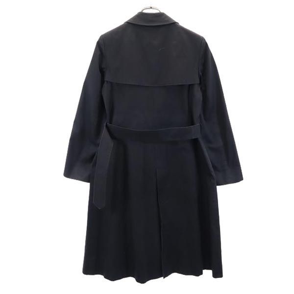 バーバリーブルーレーベル 90s オールド ステンカラー コート 38 黒  