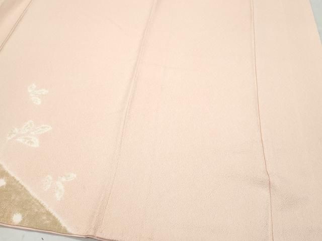 平和屋着物○友禅作家 岡部修治 訪問着 童子花文 暈し染め