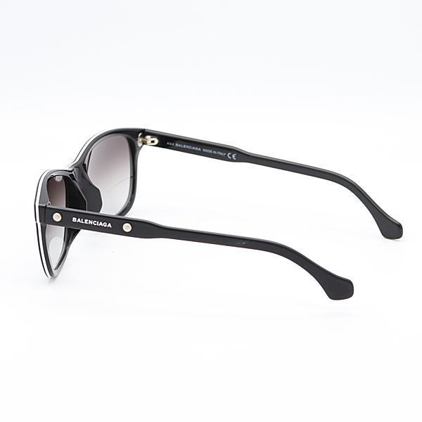 良品 ケース付き バレンシアガ BA 19-F 05B 57ロ16 145-2 ブラック