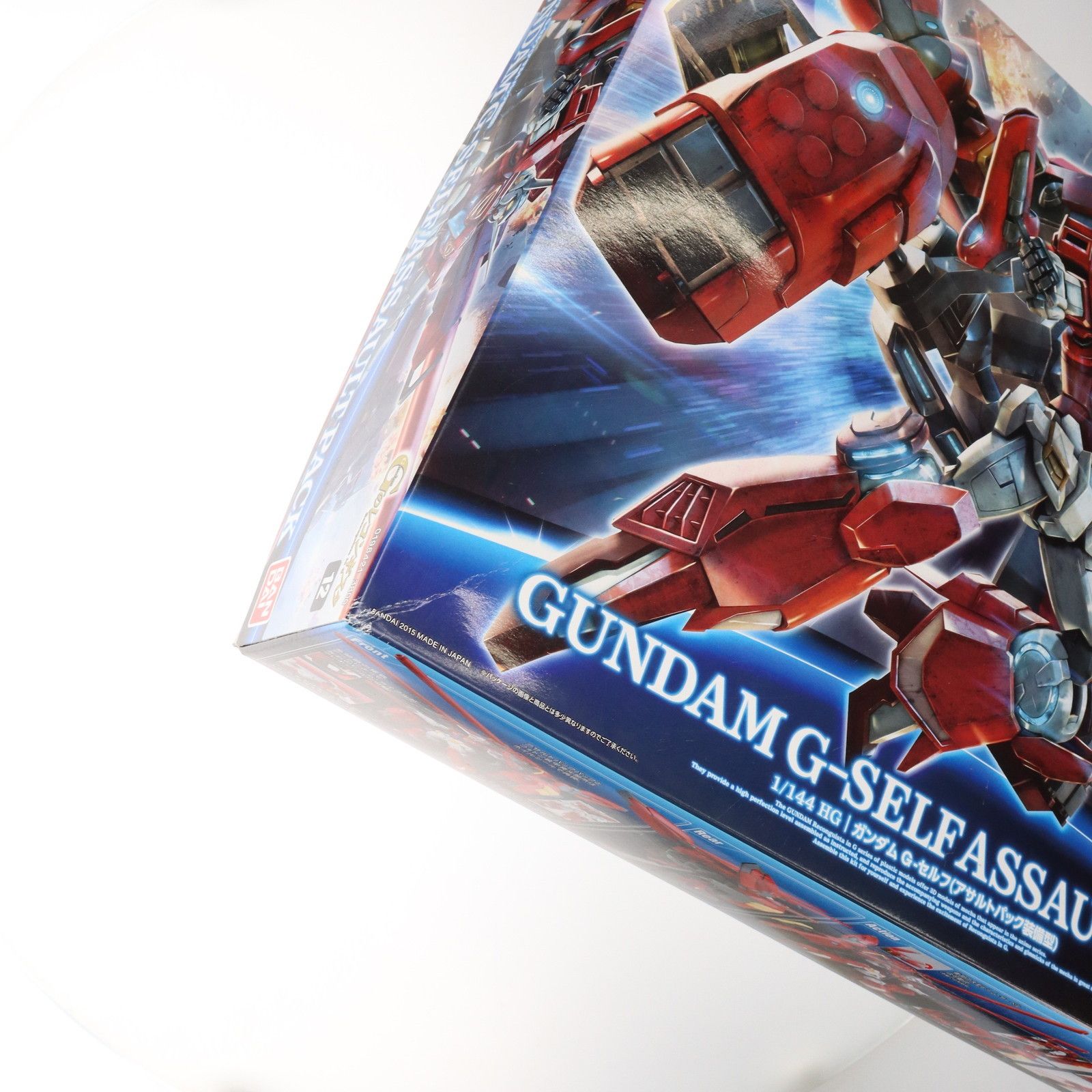 BANDAI - HG 1/144 ガンダム G-セルフ(アサルトパック装備型) ガンダム Gのレコンギスタ プラモデル(0196421) バンダイ HG 1/144 ガンダム G-セルフ（アサルトパック装備型）｜バンダイ
