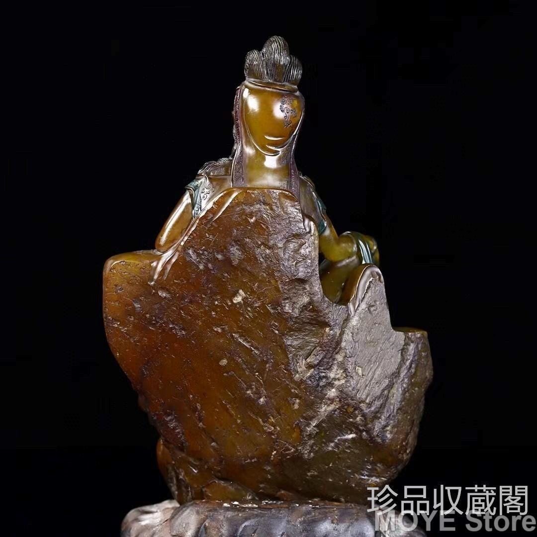 中国古美術 旧蔵寿山石田黄