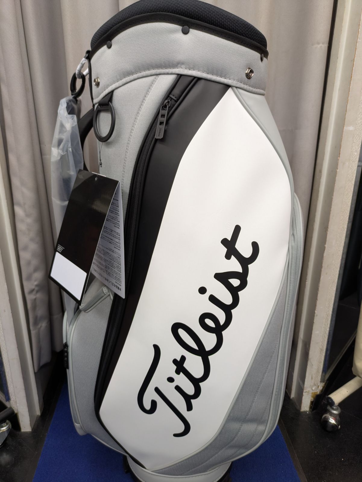 [Brand New Unused] Titleist Pursuit Card Caddy Bag Gray/Black (Kasai Store)