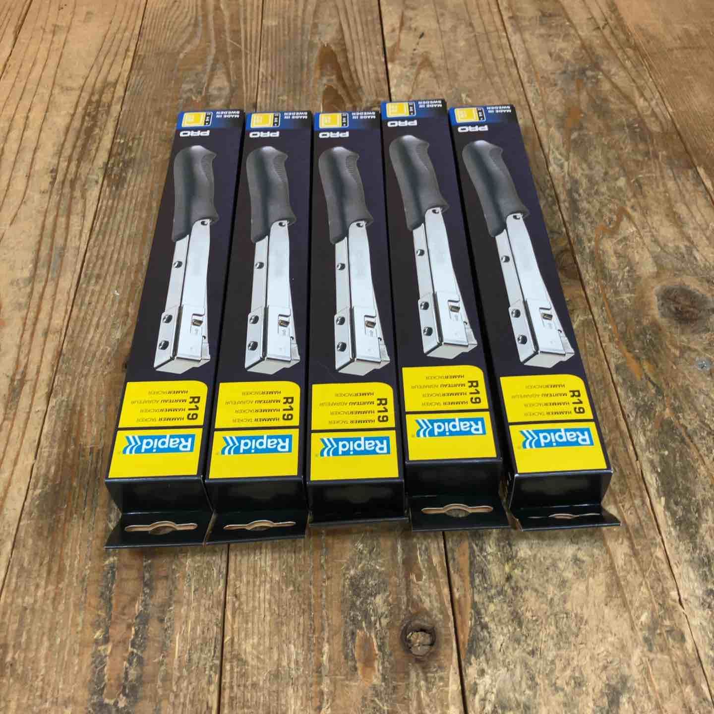 ラピッド Rapid ハンマータッカー R19E 5個まとめ 所沢店