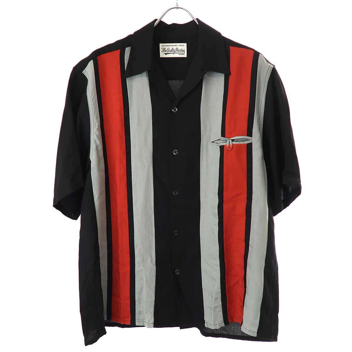 WACKO MARIA ワコマリア 24SS SWITCHING SHIRT S/S -TYPE 2 オープン 