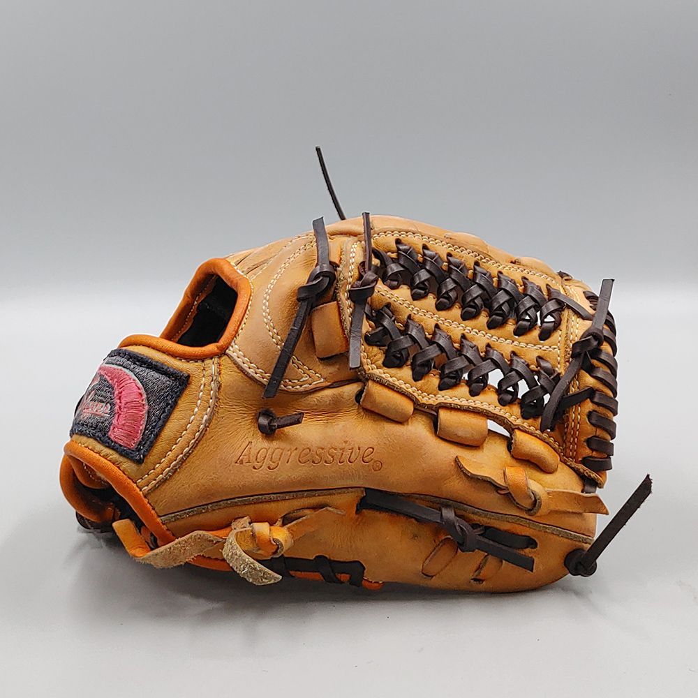 クリーニング済み (高校野球対応)】 スラッガー 硬式グローブ