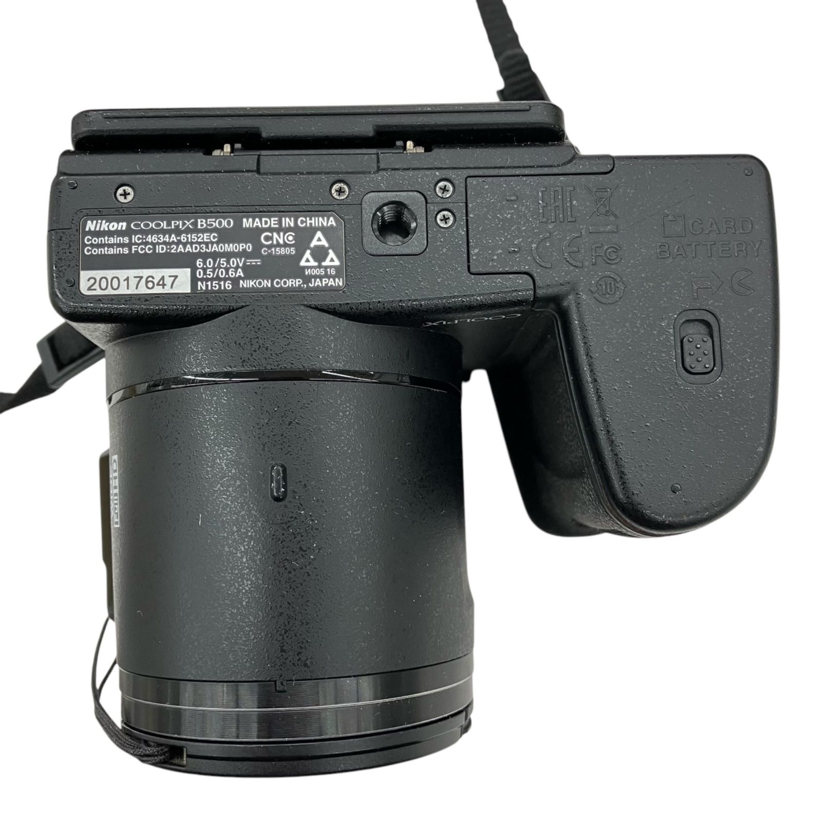 186000 現状品 Nikon ニコン デジタル一眼 COOLPIX B500 ブラック 