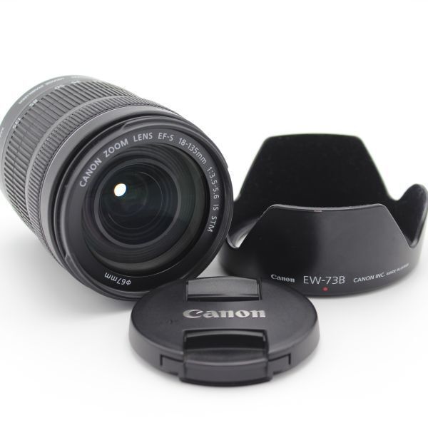 極上品 CANON EF-S18-135mm F3.5-5.6 IS USM 防湿庫保管(キヤノン)｜