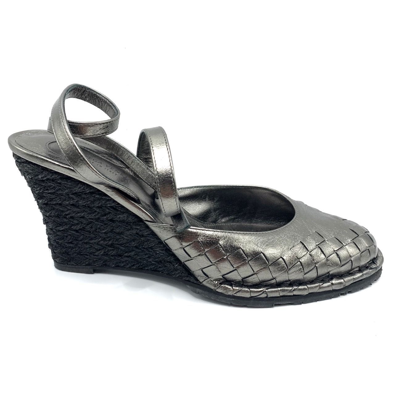 BOTTEGA VENETA ボッテガヴェネタ サンダル ウェッジソール サイズ【39 
