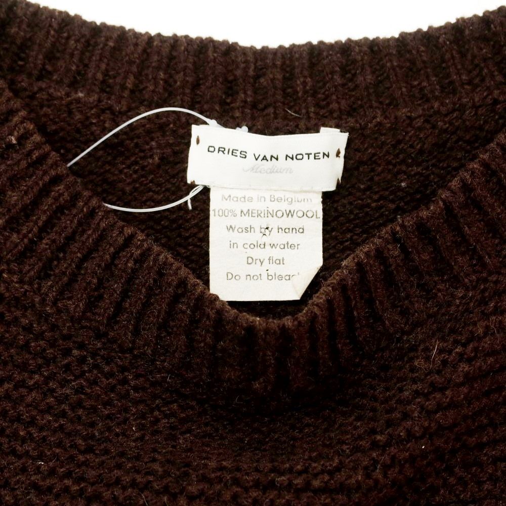 中古】ドリスヴァンノッテン DRIES VAN NOTEN ミドルゲージウール 