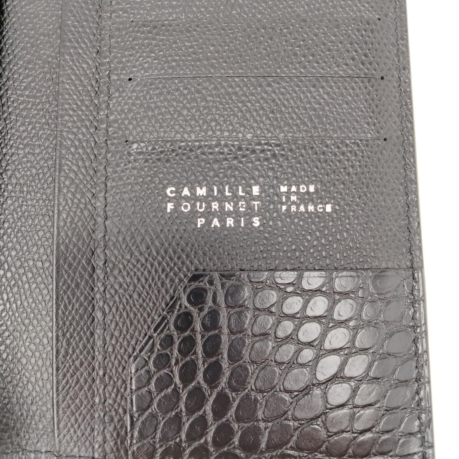 【最終値下げ】カミーユフォルネ　アリゲーター　長財布 極美品 カミーユフォルネ 長財布 VERSO ヴォーグレネ