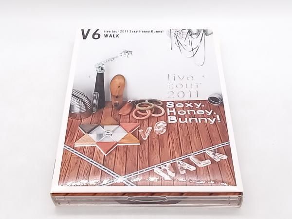 V6 Sexy.Honey.Bunny! 初回限定 WALK盤 中古】V6 live tour 2011 Sexy