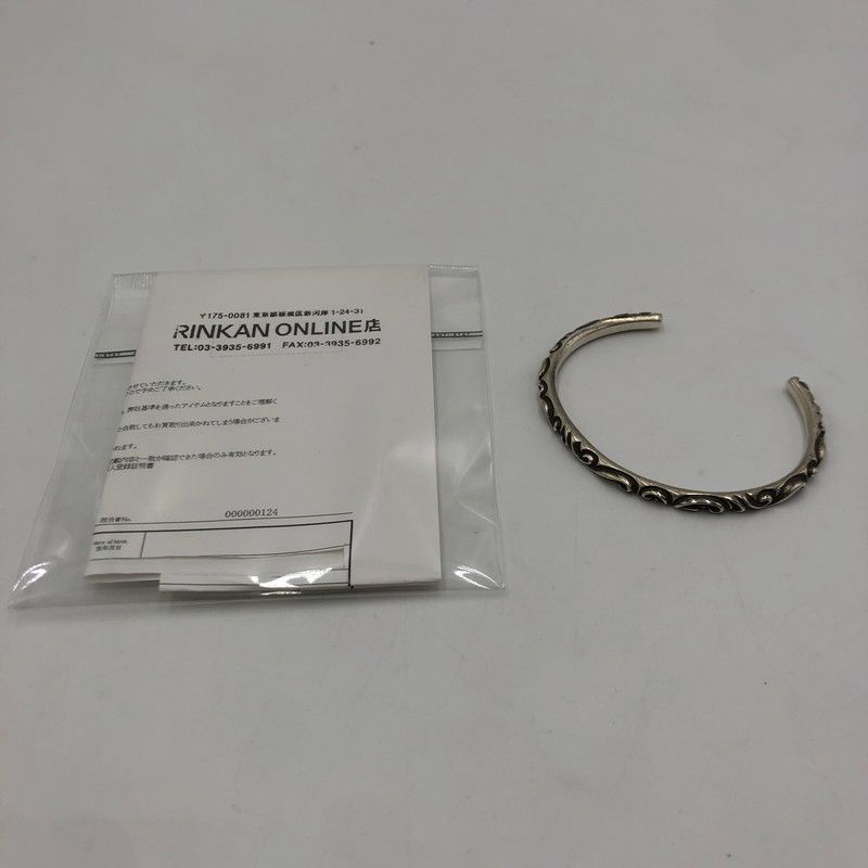 最終値下 CHROME HEARTS スクロールバングル 2 CHROME HEARTS クロムハーツ（原本有） BANGLE SCROLL