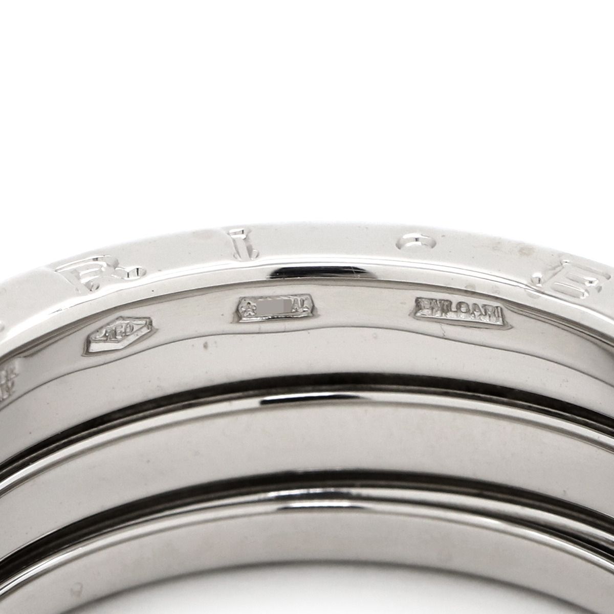 あ*3様 BVLGARI　ブルガリ　指輪　B.ZERO1　ビーゼロワン　K18W ブルガリ BVLGARI ビーゼロワン B-zero1 3バンドリング 323526