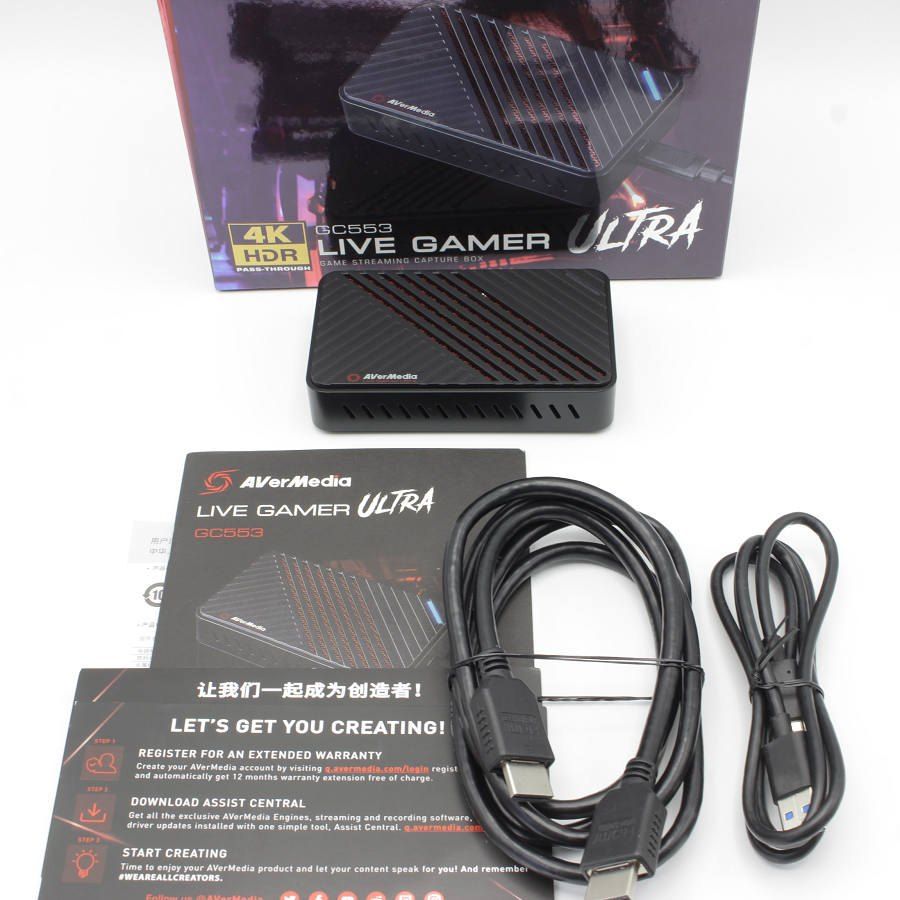 美品】AVerMedia Live Gamer Ultra GC553 パススルー対応 ゲーム  
