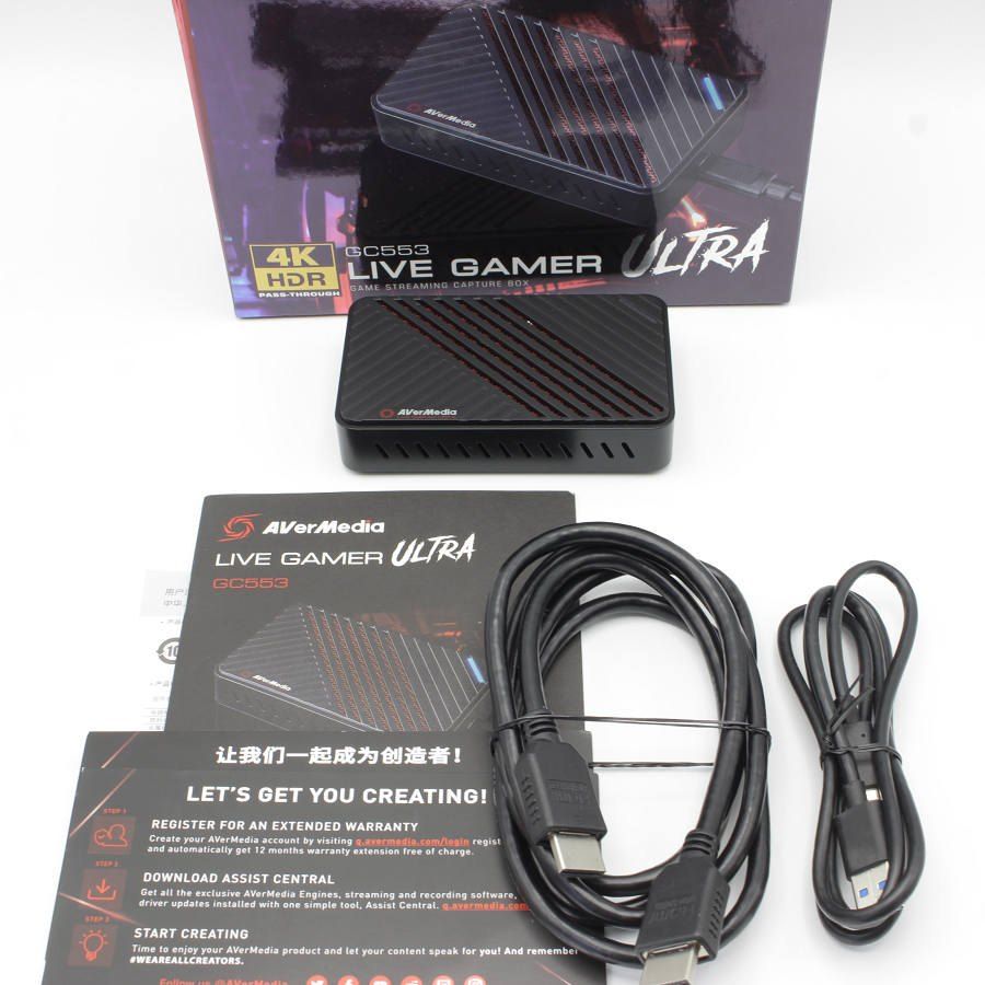 美品】AVerMedia Live Gamer Ultra GC553 パススルー対応 ゲーム ...