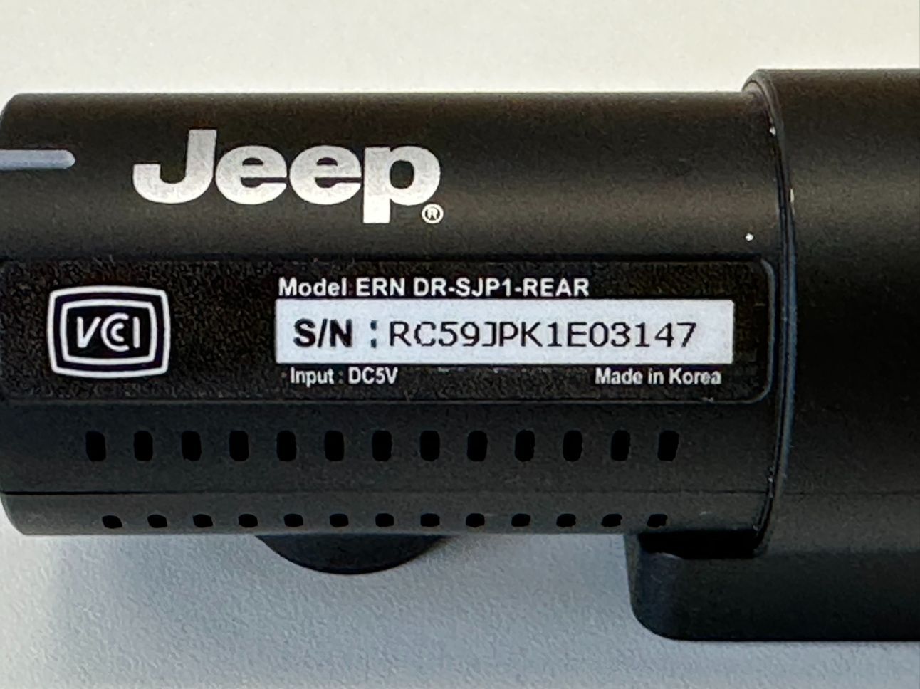 Jeep 純正 前後 ドライブレコーダー ERN DR-SJP1 ドラレコ DR