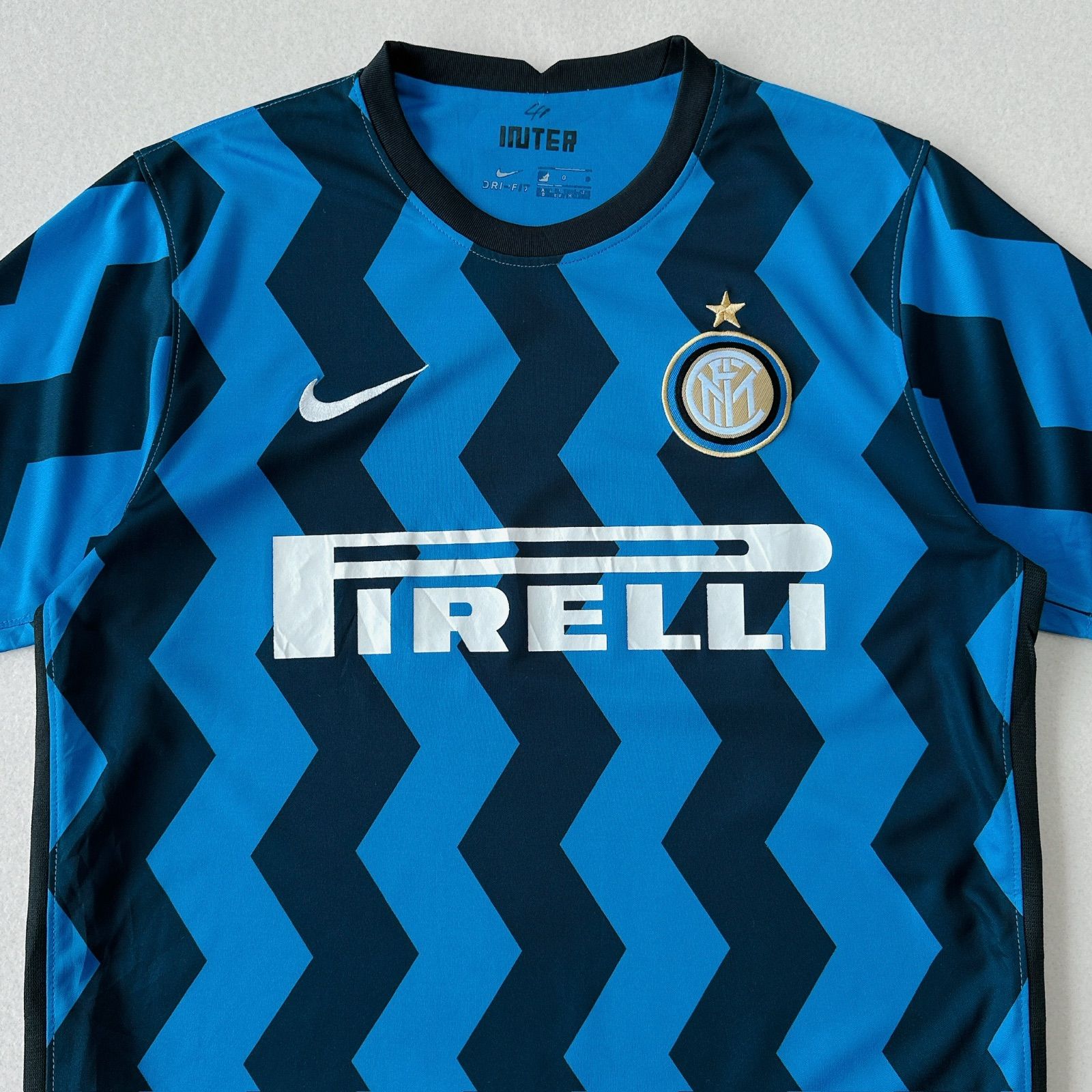 Nike サッカーシャツ 青黒 インテル NIKE ナイキ メンズ サッカー ライセンスシャツ インテル ミラノ