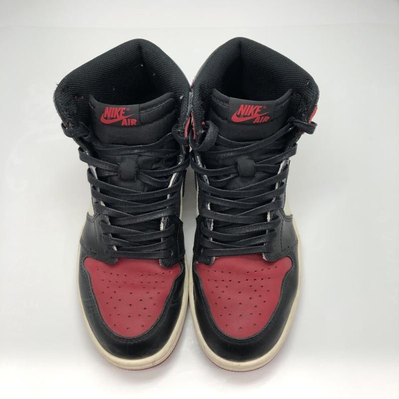 Nike Air Jordan 1 Retro High OG Bred Toe サイズ27 cm 555088-610 ナイキ 91