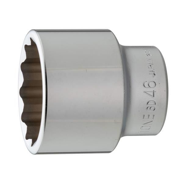 HP6D-46:二面幅:46mm トネ(TONE) ソケット(12角) HP6D-46 差込角19.0mm(3/4＂) 二面幅46mm