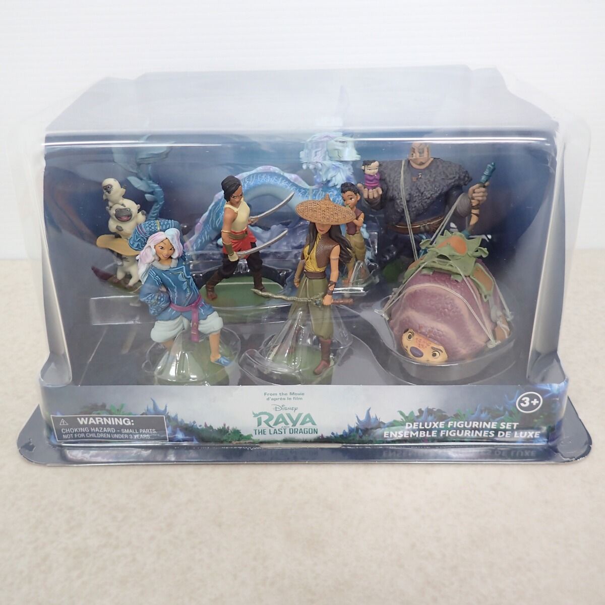 未開封 ディズニー ラーヤと龍の王国 デラックスフィギュアセット  