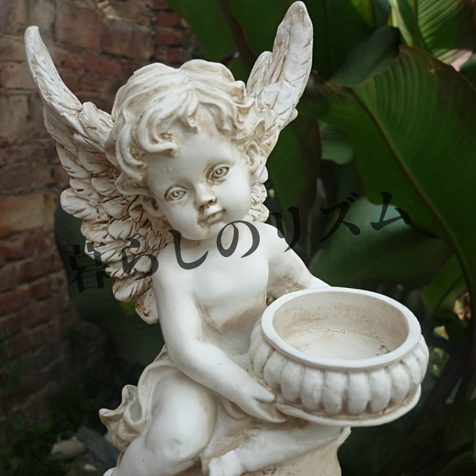 ガーデンオブジェ　女神　天使　ヨーロピアン　園芸　エンジェル　アンティーク　庭 ガーデンオブジェ 女神 天使 ヨーロピアン 園芸 エンジェル