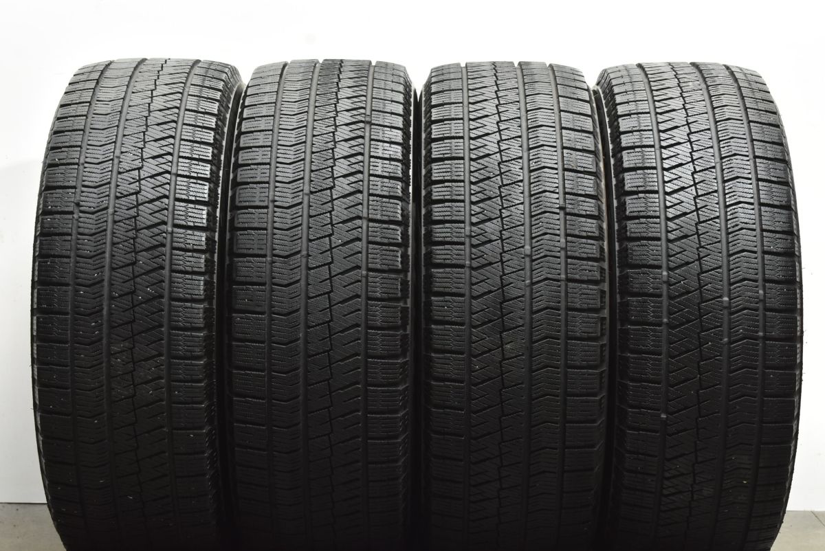 【程度良好品】ENERGY LINE 17in 7J +55 PCD114.3 ブリヂストン ブリザック VRX2 215/55R17 オデッセイ ヴェゼル ホンダ専用 スタッドレス