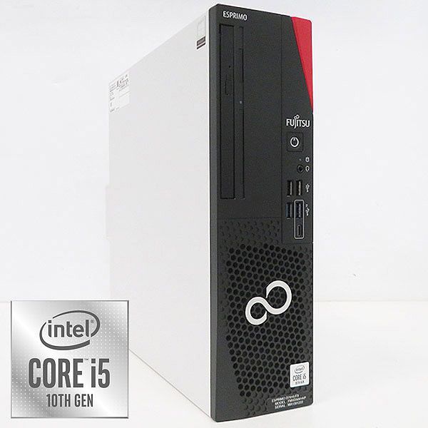 FUJITSU/富士通 ESPRIMO D7010/FX / Intel Core i5-10500/8GB/M.2 SSD256GB/DVDマルチ/Windows11 Pro-64bit