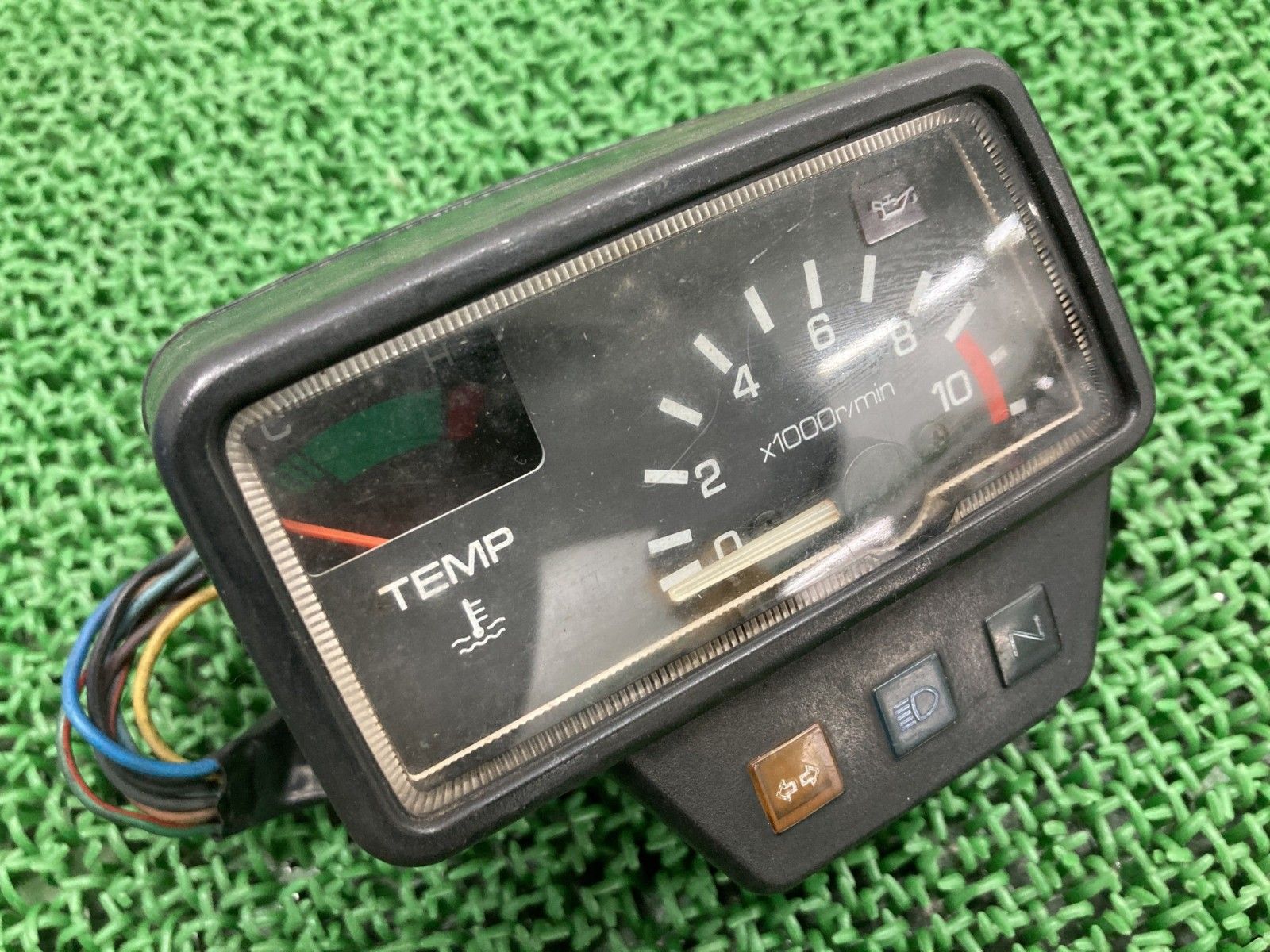 DT200R タコメーター ヤマハ 純正 バイク 部品 37F 修復素材に コケキズ無し 品 品薄 車検 Genuine 45
