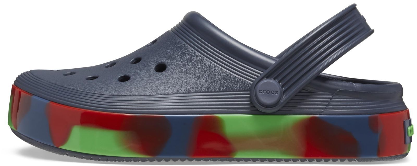  Crocs サンダル キッズサイズ オフ コート グロウインザダーク バンド クロッグ その他 キッズファッション小物