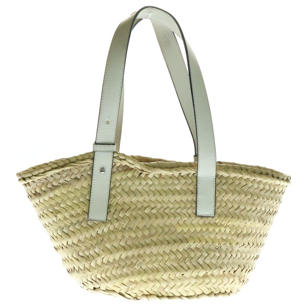 LOEWE (ロエベ) バスケットバッグ スモール かごハンドバッグ レザー