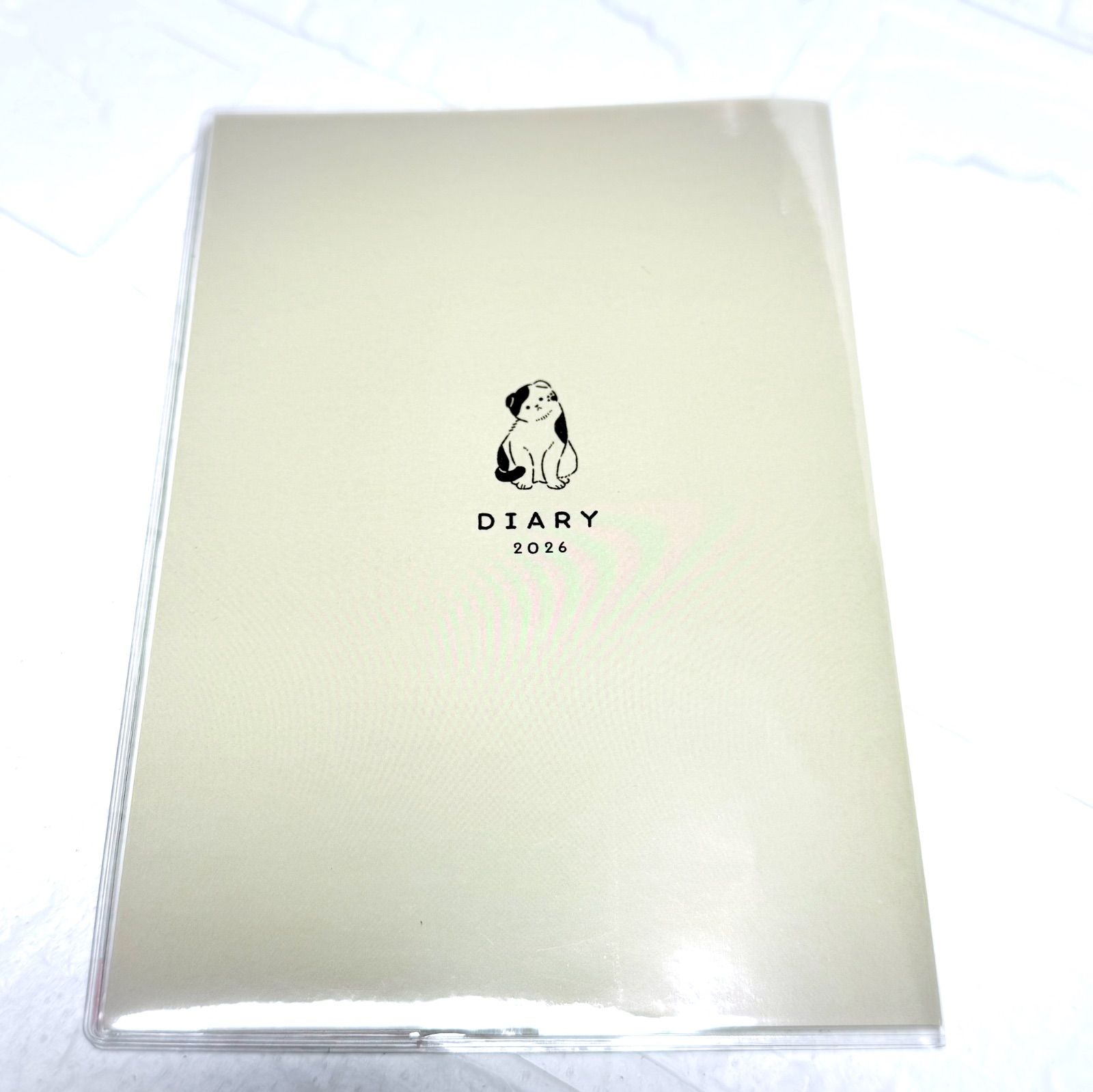 2026 スケジュール帳 マンスリー ダイアリー 猫柄 動物柄 B6サイズ