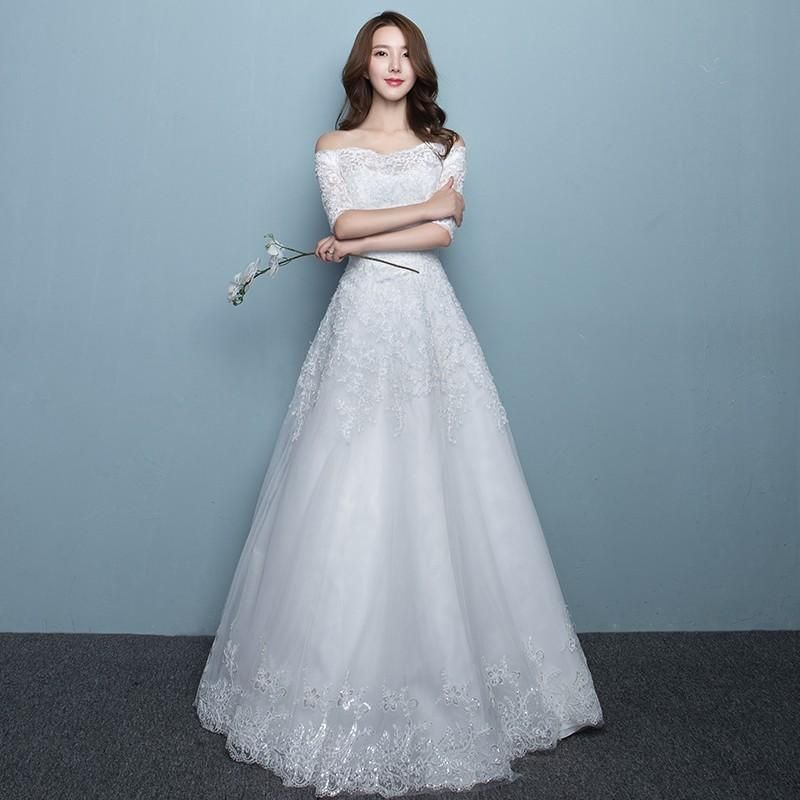 Aラインドレス 結婚式