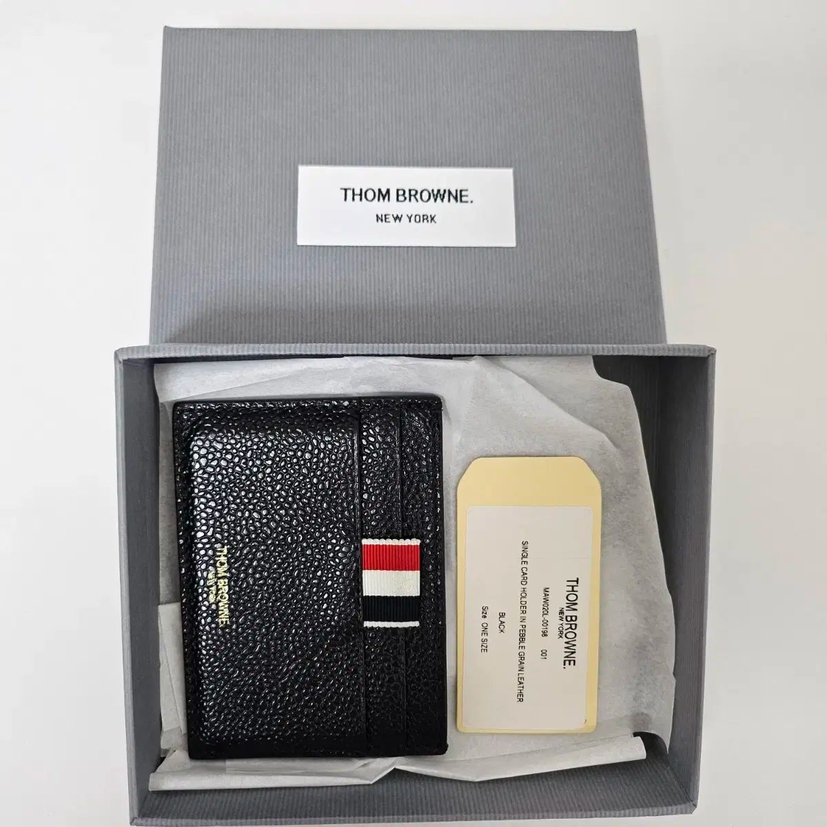 正規品 Thom Browne(トム ブラウン) ペブルグレイン カード