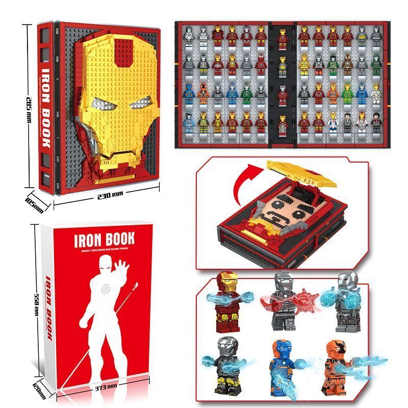 新品】送料無料 レゴ(LEGO）互換 交換品ブロック LEGO交換品アベンジャーズ IRON MAN アイアンマン大集合ブック クリスマス プレゼント  - メルカリ