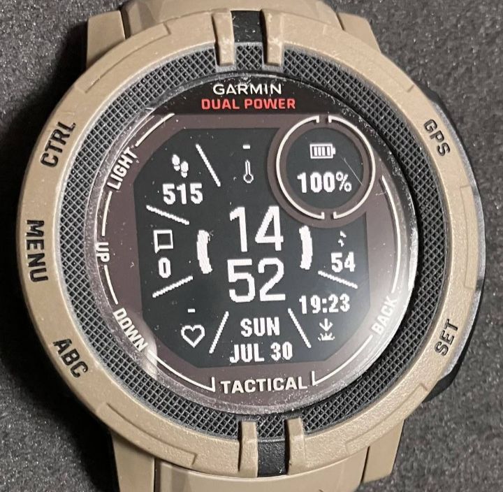 ☆稼動品☆GARMIN ガーミン/Instinct2 dualpower tactical☆タフネス