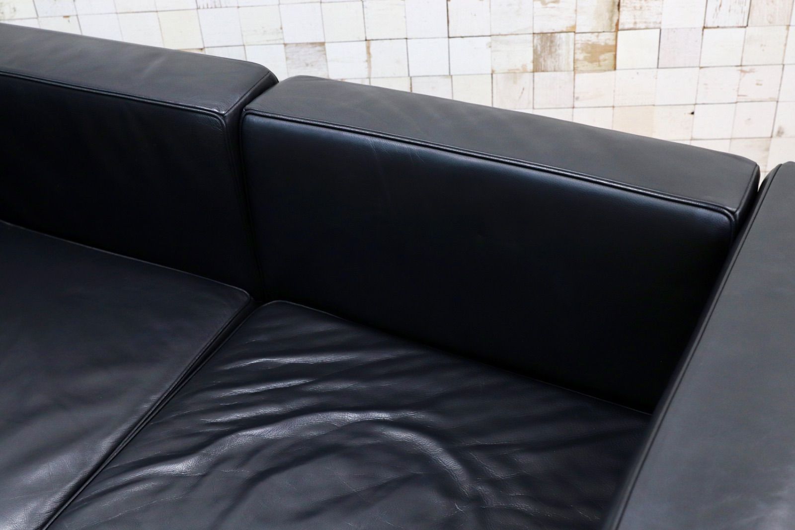 ブラック 総本革