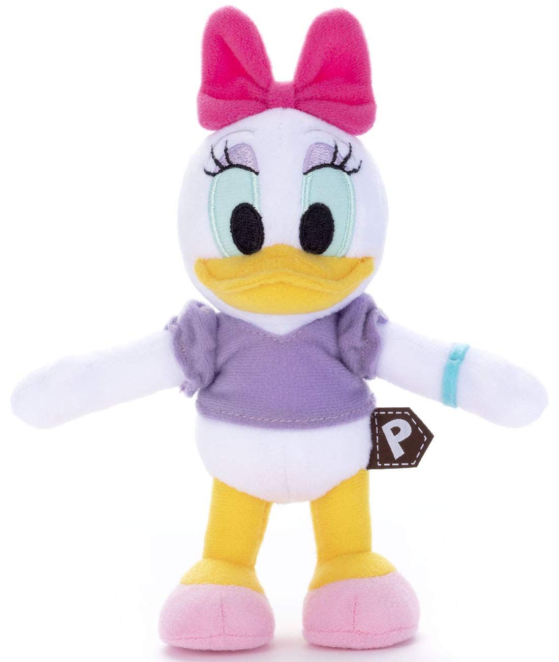 最新人気 ディズニーキャラクター ポペット デイジーダック 高さ約16cm ぬいぐるみ