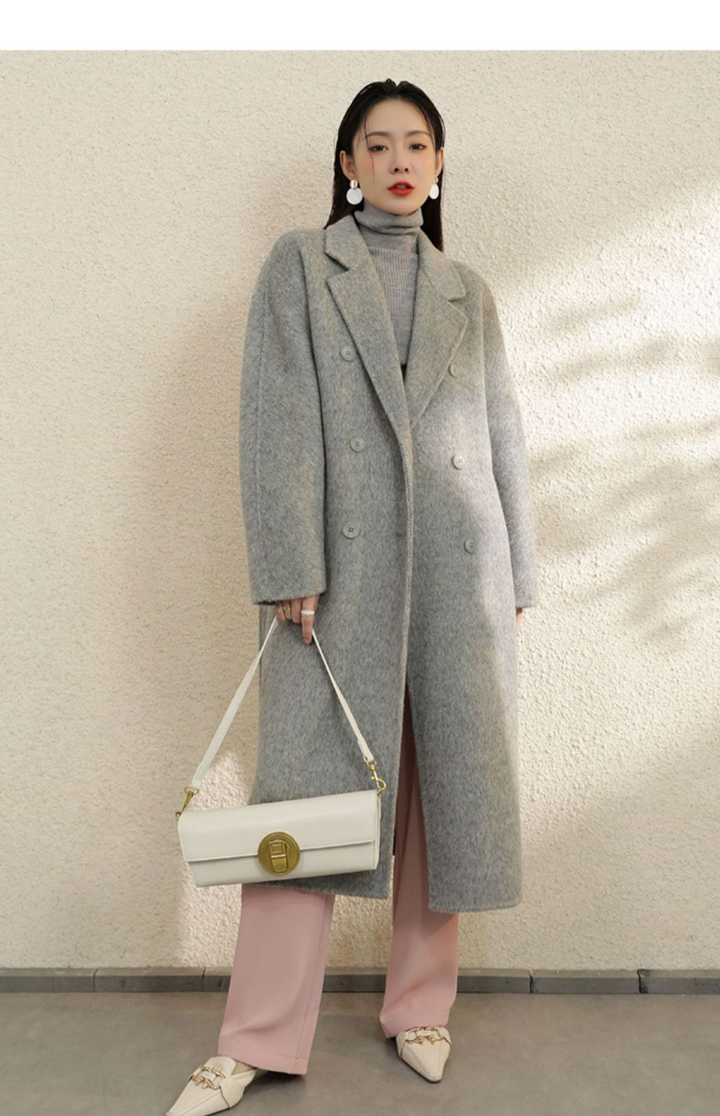 ダブルフェイス 長袖