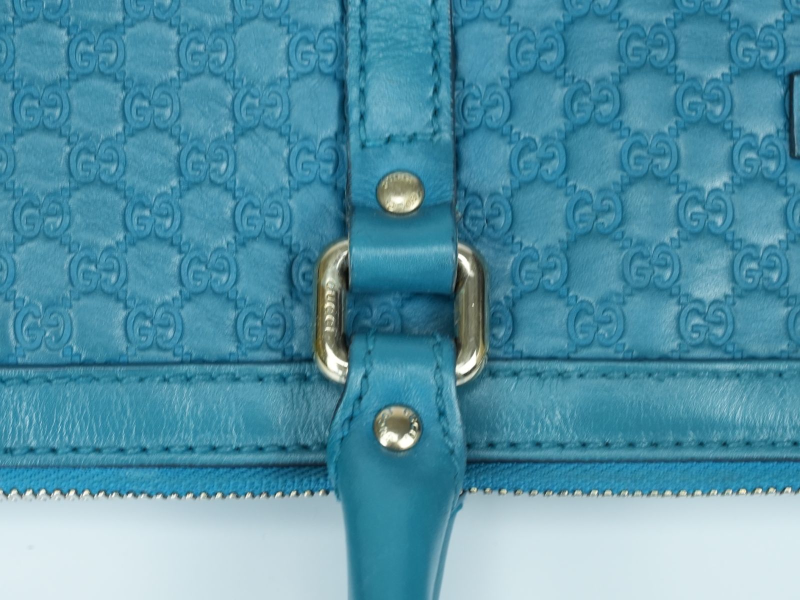 美品】GUCCI グッチ トートバッグ マイクロシマ GG柄 レザー