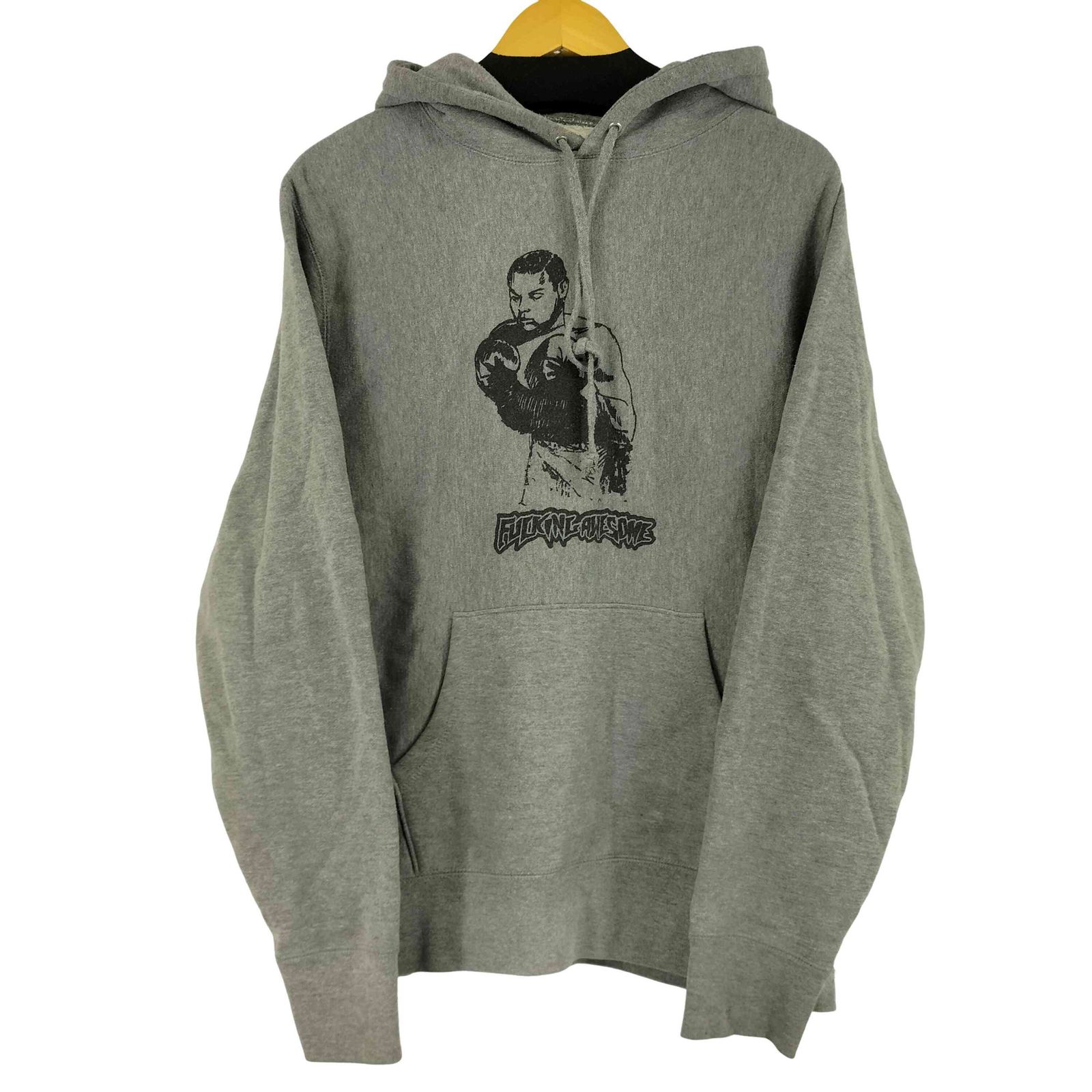 FUCKING AWESOME パーカー L FUCKING AWESOME】HUG THE EARTH HOODIE 