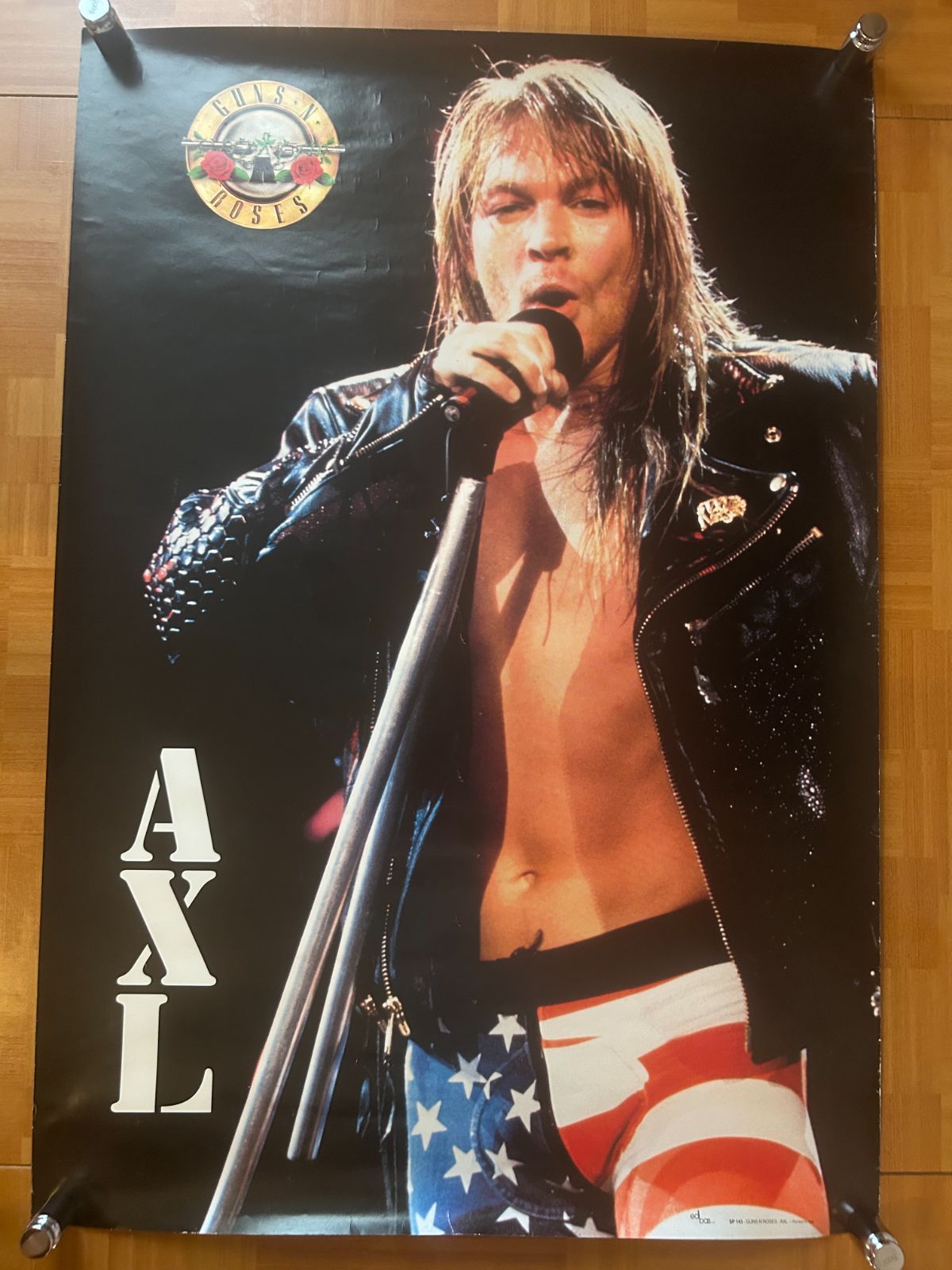 激レア　Guns N' Roses プロモポスター　ガンズアンドローゼズ　axl i-img1200x1200-