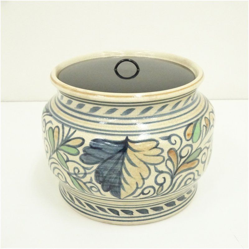 萬古焼 瑞豊窯造 西尾瑞豊 オランダ水指（共箱） 水指し 茶道 茶道具