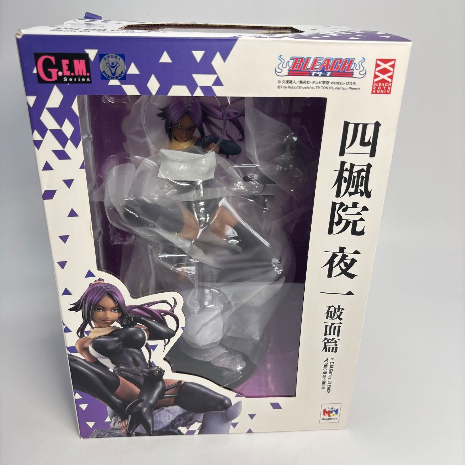 未使品 G.E.M.シリーズ BLEACH 四楓院夜一 破面篇 フィギュア メガハウス
