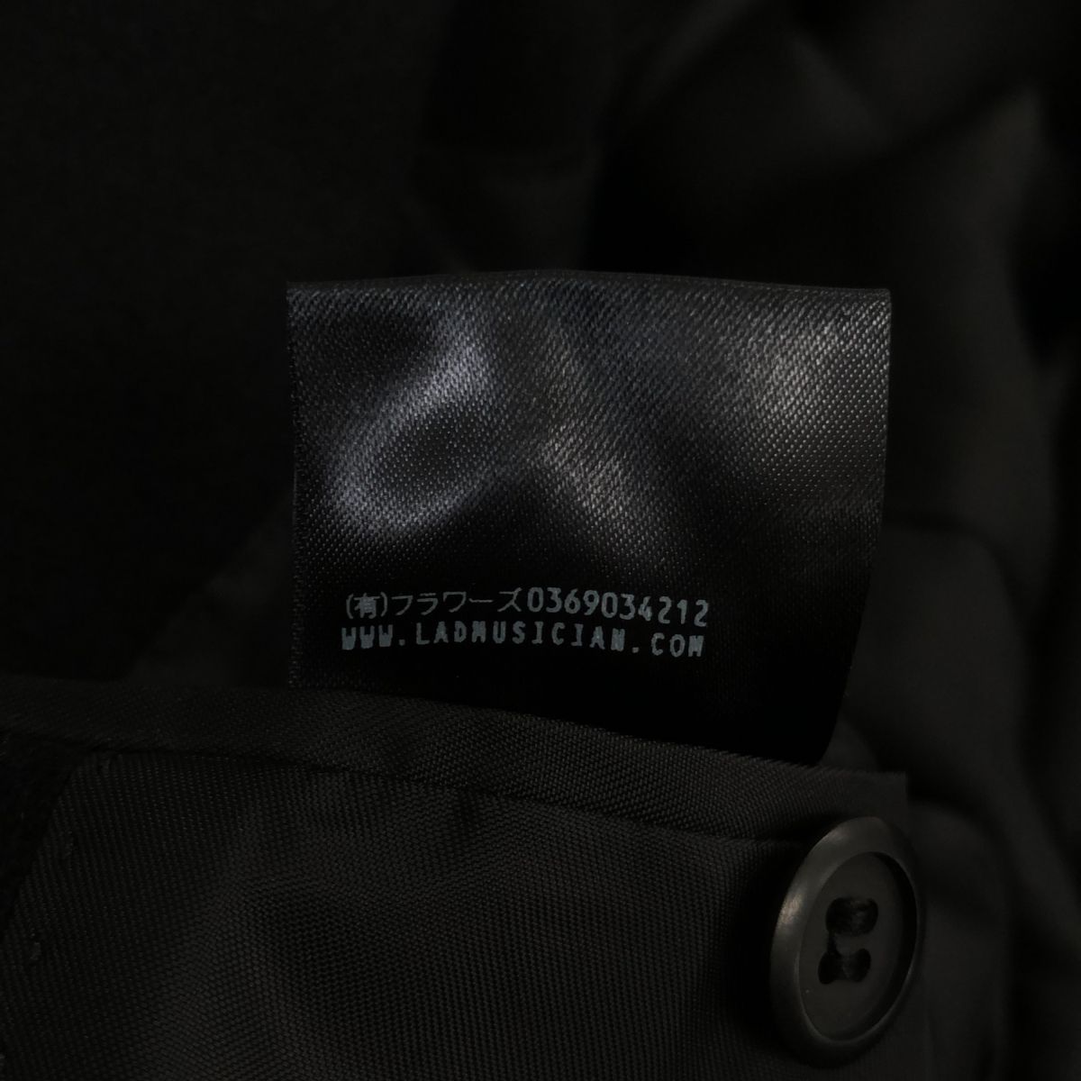 タグ付 LAD MUSICIAN ラッドミュージシャン 22/AW 2222-313 タグ付 LAD MUSICIAN ラッドミュージシャン 22/AW 2222-313