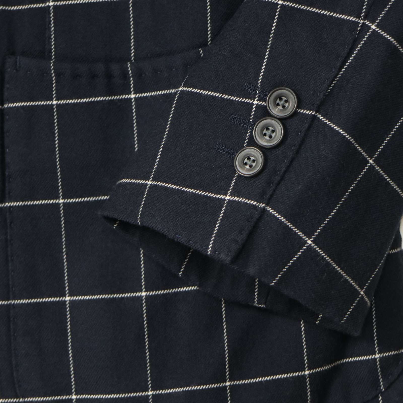 美品　RING JACKET　HILTON　ウィンドウペン　テーラードジャケット 美品 RING JACKET HILTON ウィンドウペン テーラードジャケット
