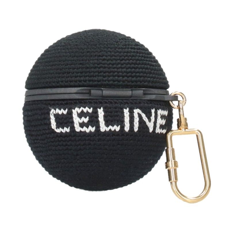 CELINE セリーヌ ボールデザイン クロシェ エアポッズプロ ケース a セリーヌ エア ポッツ ケース celine風 airpods1/2カバー 可愛い