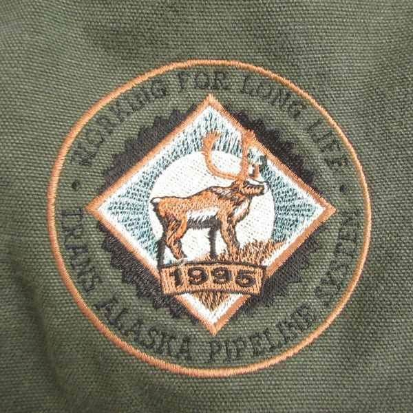 90s USA製 carhartt カーハート コットン ダック コート 緑系 XXL/2XL